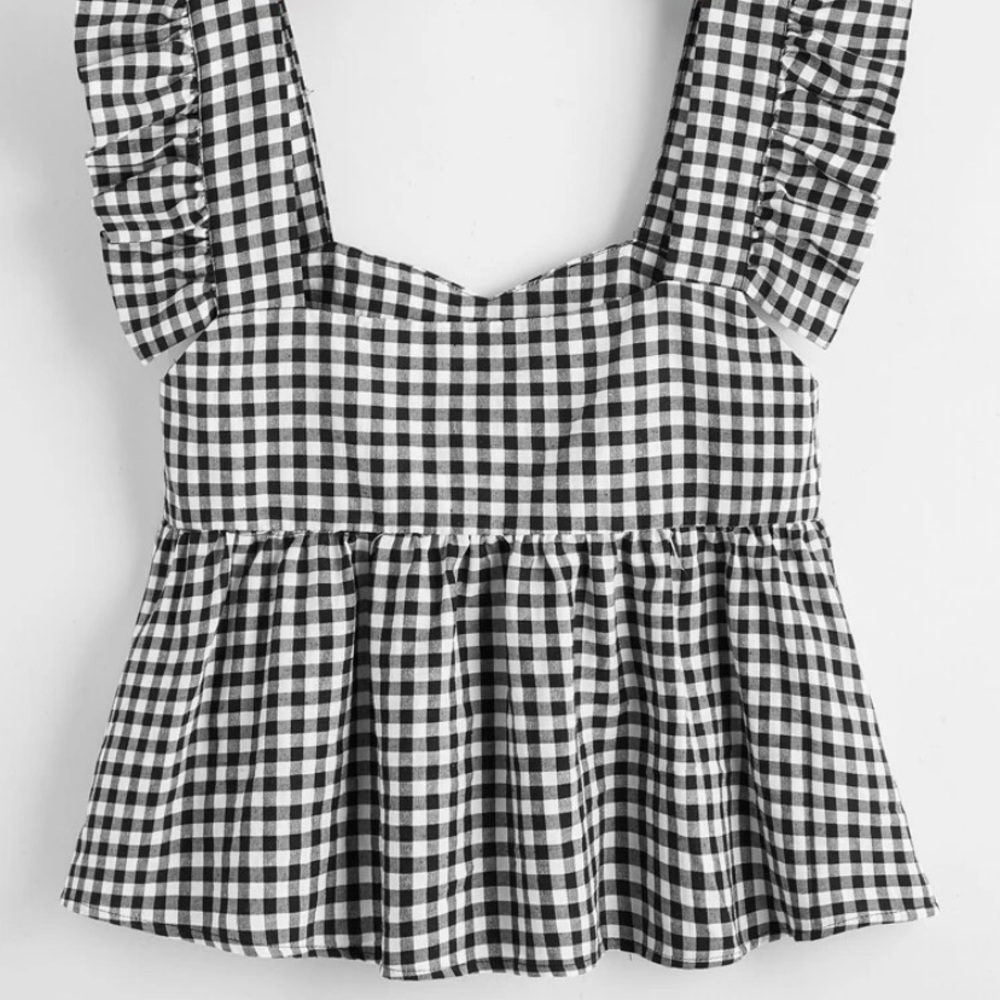 Checkered Top - Picture 4 of 6